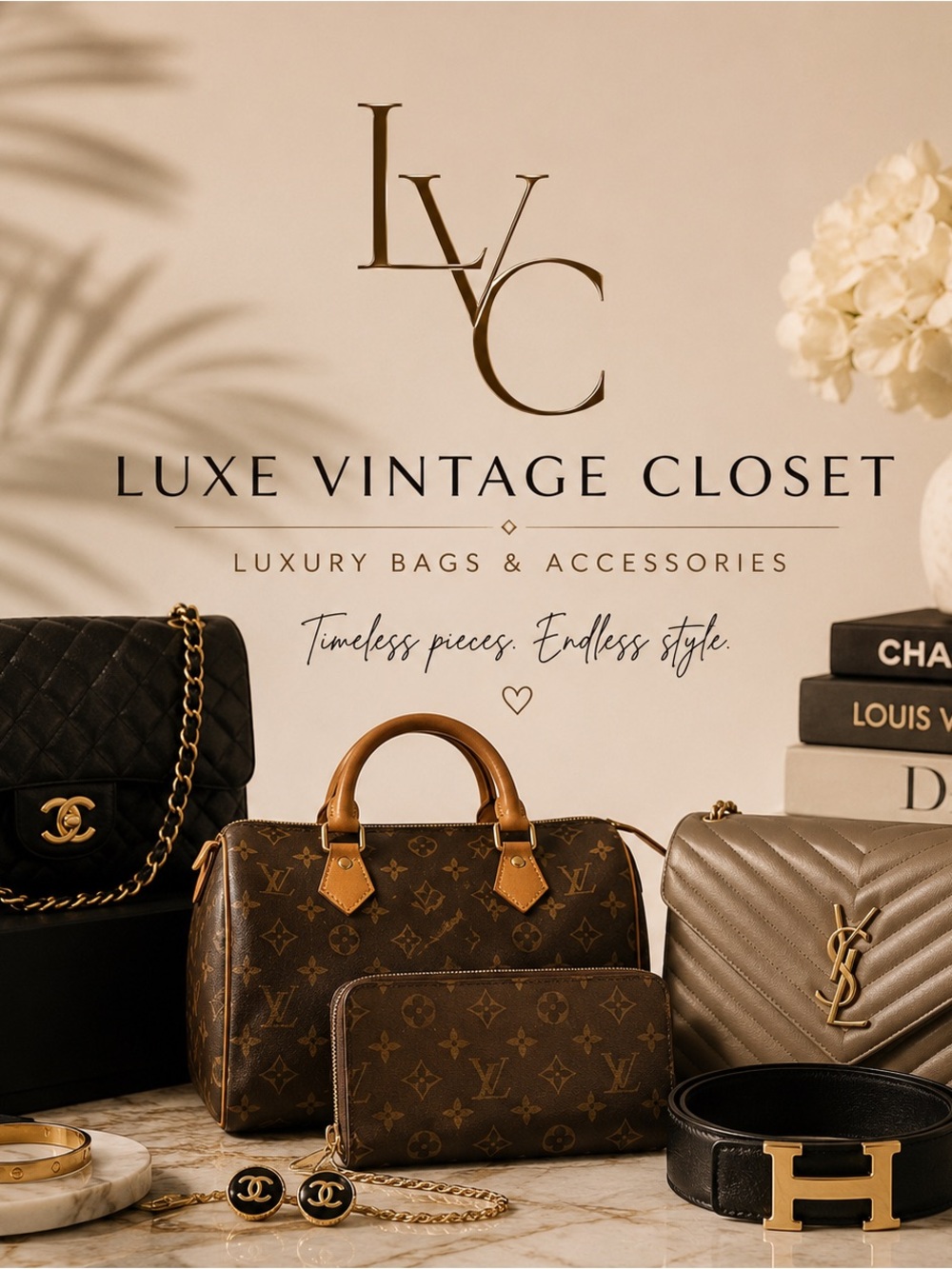 LVC unlisted Luxury bags and/or accessories